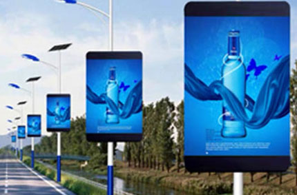 LED燈桿屏為何能在LED顯示行業(yè)中成為c位？